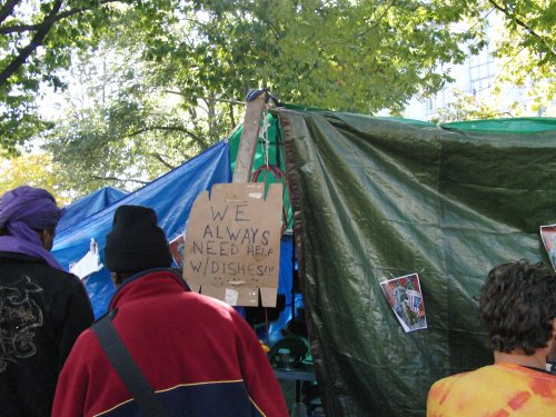 We always need help w/ dishes