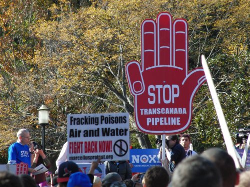 Tar Sands Pipeline protest