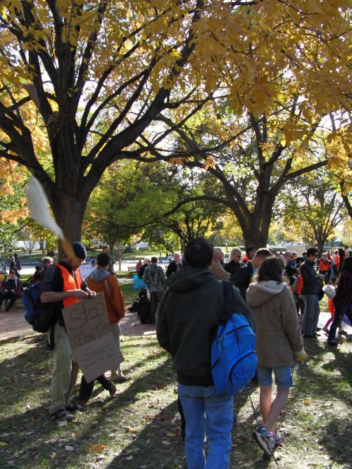 Tar Sands Pipeline protest