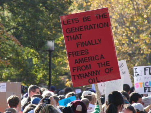 Tar Sands Pipeline protest