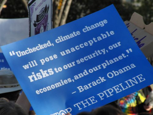 Tar Sands Pipeline protest