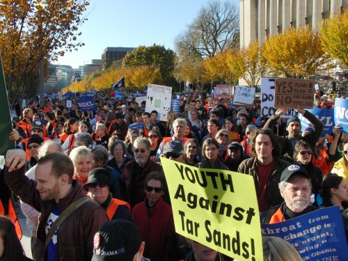 Tar Sands Pipeline protest