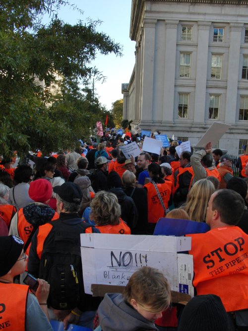 Tar Sands Pipeline protest