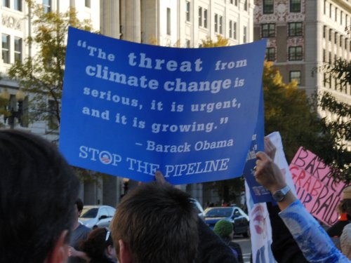 Tar Sands Pipeline protest
