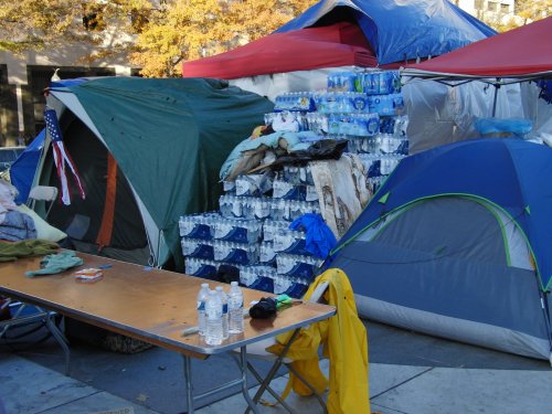 Washington DC Freedom Plaza occupation
